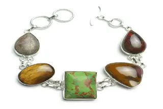 Boho-Chic Turquoise Anklet